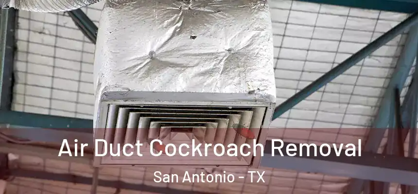 Air Duct Cockroach Removal San Antonio - TX